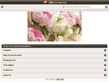 Tablet Screenshot of aliiceartflorist.com